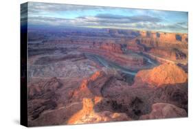 Colorado River Vista, Dead Horse Point, Utah-Vincent James-Stretched Canvas