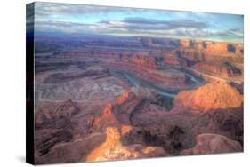 Colorado River Vista, Dead Horse Point, Utah-Vincent James-Stretched Canvas