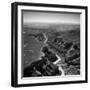 Colorado River Winding its Way Through Grand Canyon National Park-Frank Scherschel-Framed Photographic Print