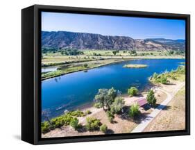 Colorado River-urbanlight-Framed Stretched Canvas