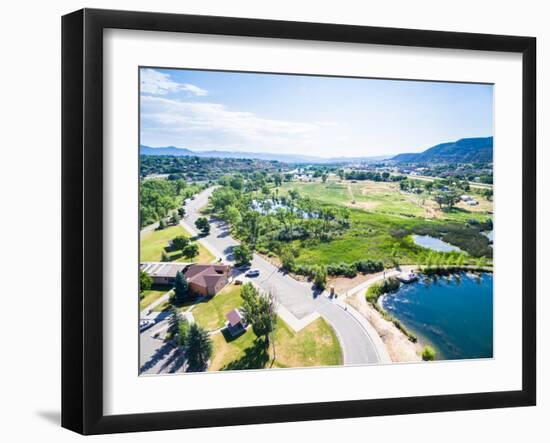 Colorado River-urbanlight-Framed Photographic Print