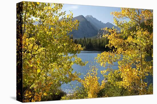 Colorado, Rocky Mountain National Park. Autumn Along Bear Lake and Longs Peak-Jaynes Gallery-Stretched Canvas