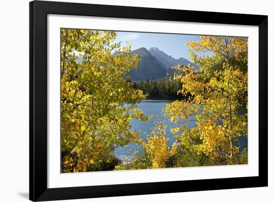 Colorado, Rocky Mountain National Park. Autumn Along Bear Lake and Longs Peak-Jaynes Gallery-Framed Photographic Print