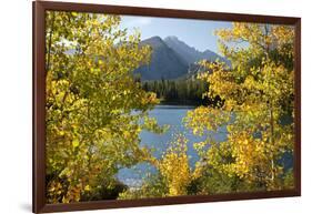 Colorado, Rocky Mountain National Park. Autumn Along Bear Lake and Longs Peak-Jaynes Gallery-Framed Photographic Print