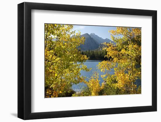 Colorado, Rocky Mountain National Park. Autumn Along Bear Lake and Longs Peak-Jaynes Gallery-Framed Photographic Print