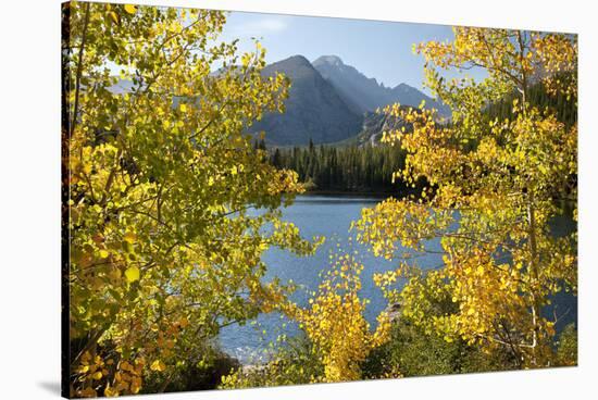 Colorado, Rocky Mountain National Park. Autumn Along Bear Lake and Longs Peak-Jaynes Gallery-Stretched Canvas