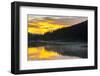 Colorado, Rocky Mountain National Park. Foggy Sunrise on Poudre Lake-Jaynes Gallery-Framed Premium Photographic Print