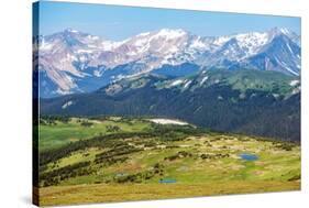 Colorado Rocky Mountains-duallogic-Stretched Canvas