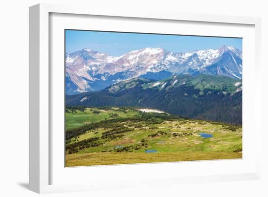 Colorado Rocky Mountains-duallogic-Framed Photographic Print