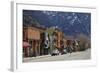 Colorado, San Miguel County, San Juan Mts, Telluride, Ski Resort-David Wall-Framed Photographic Print
