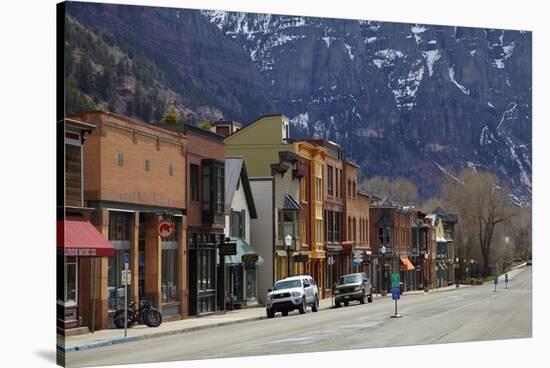 Colorado, San Miguel County, San Juan Mts, Telluride, Ski Resort-David Wall-Stretched Canvas