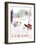 Colorado Skiing-Martin Wickstrom-Framed Giclee Print