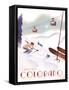 Colorado Skiing-Martin Wickstrom-Framed Stretched Canvas