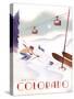 Colorado Skiing-Martin Wickstrom-Stretched Canvas