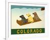 Colorado Sled Dogs-Stephen Huneck-Framed Premium Giclee Print