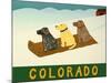 Colorado Sled Dogs-Stephen Huneck-Mounted Premium Giclee Print