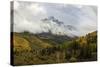 Colorado, Sneffels Range. Clouds over Mountain Landscape at Sunset-Don Grall-Stretched Canvas