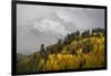 Colorado, Sneffels Range. Snow Clouds over Mt Sneffels at Sunset-Don Grall-Framed Photographic Print