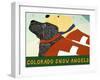 Colorado Snow Angels-Stephen Huneck-Framed Giclee Print