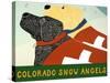 Colorado Snow Angels-Stephen Huneck-Stretched Canvas