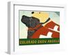 Colorado Snow Angels-Stephen Huneck-Framed Giclee Print