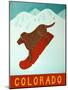 Colorado Snowboard Choc-Stephen Huneck-Mounted Giclee Print