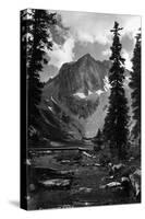 Colorado - Snowmass Lake-Lantern Press-Stretched Canvas