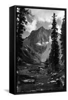 Colorado - Snowmass Lake-Lantern Press-Framed Stretched Canvas