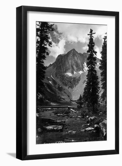 Colorado - Snowmass Lake-Lantern Press-Framed Art Print