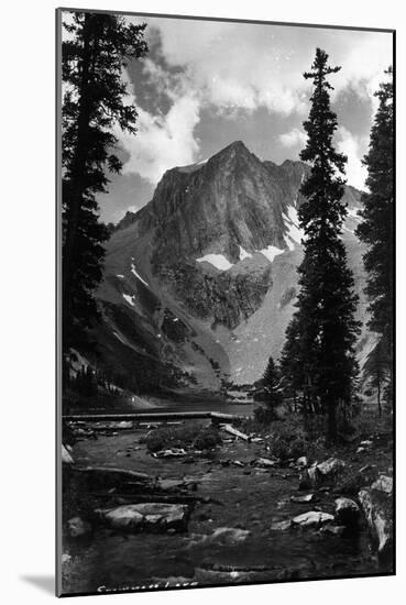 Colorado - Snowmass Lake-Lantern Press-Mounted Art Print