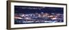 Colorado Springs at Night-duallogic-Framed Premium Photographic Print