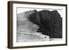 Colorado Springs, Colorado - Pikes Peak Hwy; Cliffs of the Bottomless Pit-Lantern Press-Framed Art Print