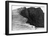 Colorado Springs, Colorado - Pikes Peak Hwy; Cliffs of the Bottomless Pit-Lantern Press-Framed Art Print