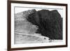 Colorado Springs, Colorado - Pikes Peak Hwy; Cliffs of the Bottomless Pit-Lantern Press-Framed Premium Giclee Print