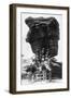 Colorado Springs, Colorado, View of Tourist at Balanced Rock, Ladies on Burros-Lantern Press-Framed Art Print