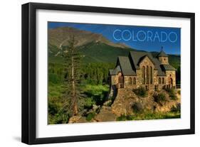 Colorado - St. Malos Chapel-Lantern Press-Framed Art Print