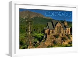 Colorado - St. Malos Chapel-Lantern Press-Framed Art Print