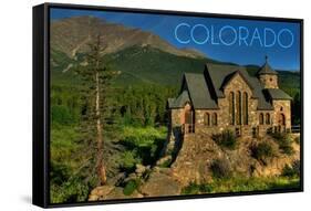 Colorado - St. Malos Chapel-Lantern Press-Framed Stretched Canvas