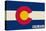 Colorado State Flag-Lantern Press-Stretched Canvas