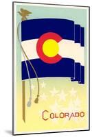 Colorado State Flag-null-Mounted Art Print