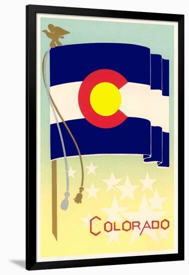 Colorado State Flag-null-Framed Art Print