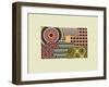 Colorado State Map-Lanre Adefioye-Framed Giclee Print