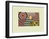 Colorado State Map-Lanre Adefioye-Framed Giclee Print