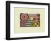 Colorado State Map-Lanre Adefioye-Framed Giclee Print