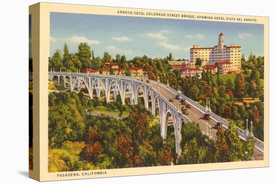 Colorado Street Bridge, Pasadena, California-null-Stretched Canvas