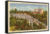 Colorado Street Bridge, Pasadena, California-null-Framed Stretched Canvas