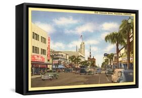 Colorado Street, Pasadena, California-null-Framed Stretched Canvas