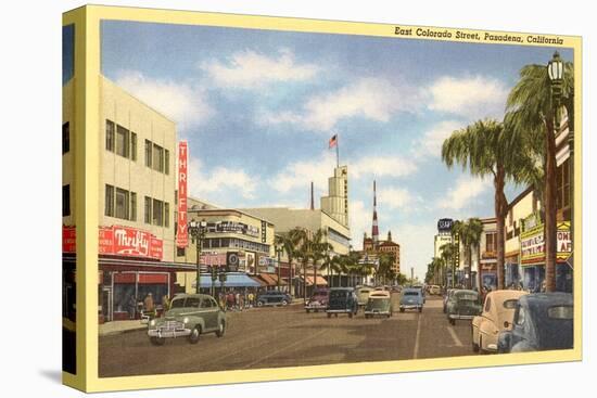 Colorado Street, Pasadena, California-null-Stretched Canvas