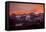 Colorado Sunset-duallogic-Framed Stretched Canvas