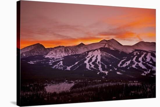 Colorado Sunset-duallogic-Stretched Canvas